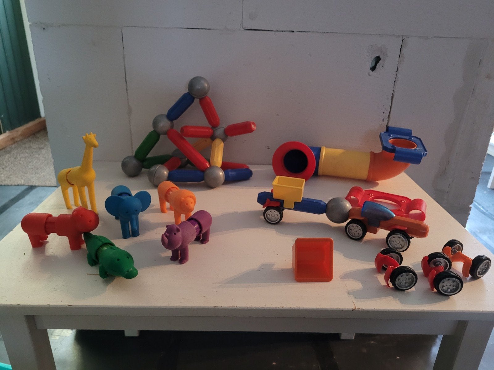 Smartmax: Magnetisch, dieren, auto's, buizen, Ophalen of Verzenden, Jongen of Meisje