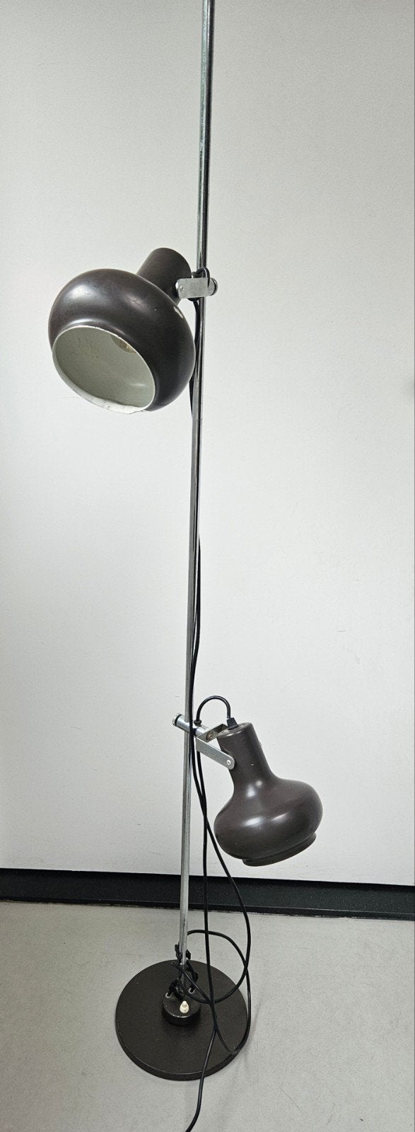 Vintage Anvia Almelo "Eyeball" Vloerlamp Jaren 70, Huis en Inrichting, Ophalen, Gebruikt