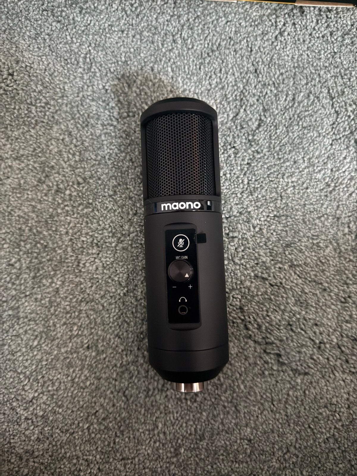 Maono AU-PM461TR USB Condensator Microfoon Set, Muziek en Instrumenten, Microfoons, Ophalen, Zo goed als nieuw, Studiomicrofoon