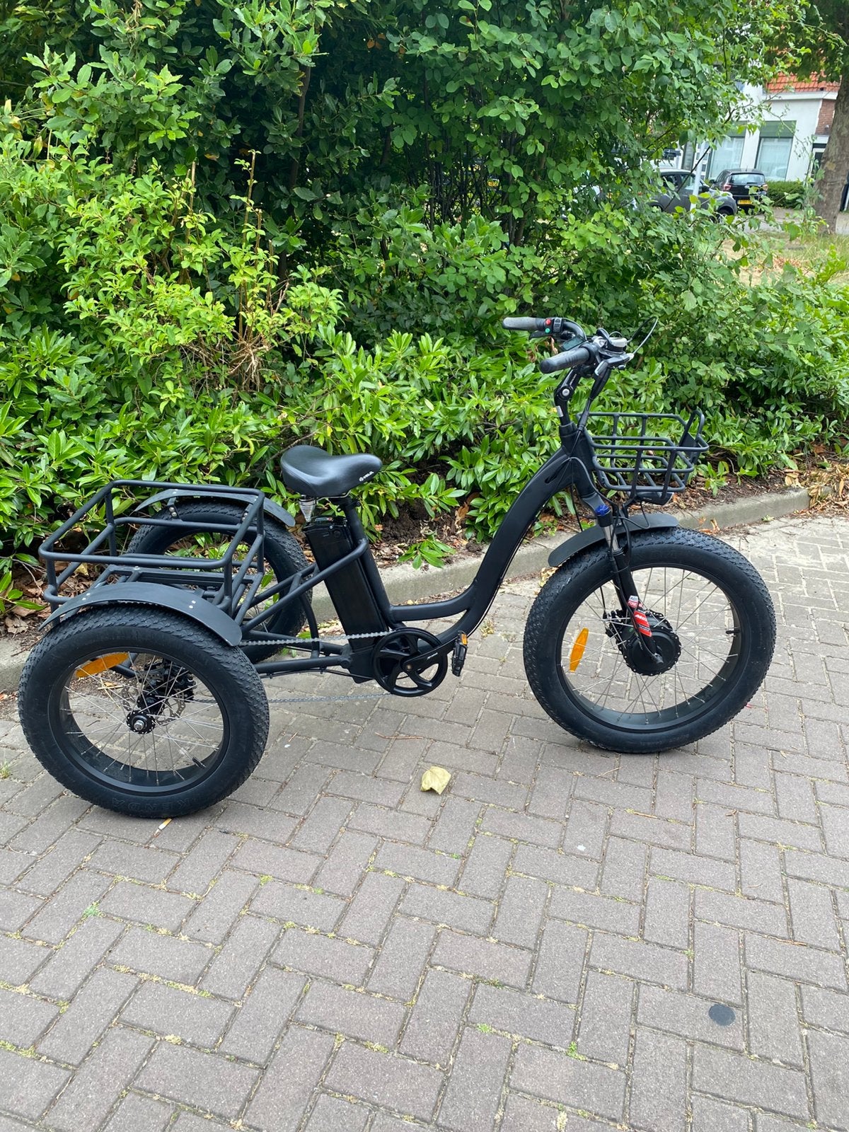Elektrische fatbike driewieler, Fietsen en Brommers, Fietsen | Driewielfietsen, Zo goed als nieuw, Ophalen