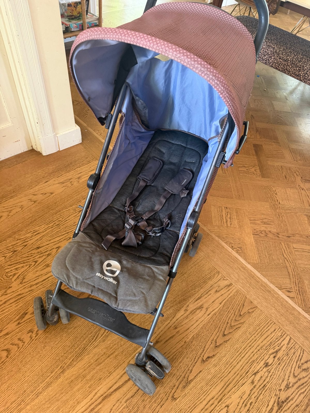Easywalker buggy - verstelbaar en compact, Kinderen en Baby's, Buggy's, Ophalen, Gebruikt, Overige merken, Verstelbare rugleuning