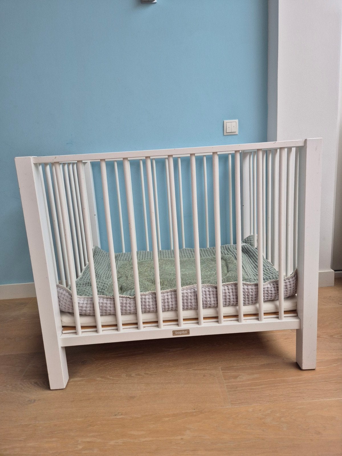 Baby box, Kinderen en Baby's, Boxen, Ophalen, Gebruikt, Vierkant, In hoogte verstelbaar