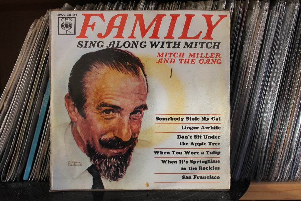 7" Single Mitch Miller and The Gang - Family Sing Along, Gebruikt, 7 inch, Ophalen of Verzenden, Pop