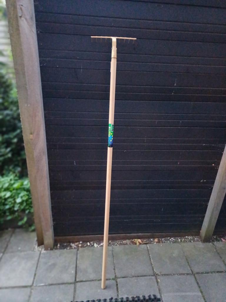 Hark Eurotool Tuinhark Zwaar 10 tands, 160cm, Ophalen