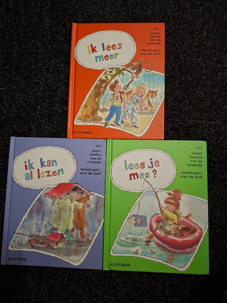 Kluitman leesboekjes, Ophalen, Gelezen, Fictie algemeen