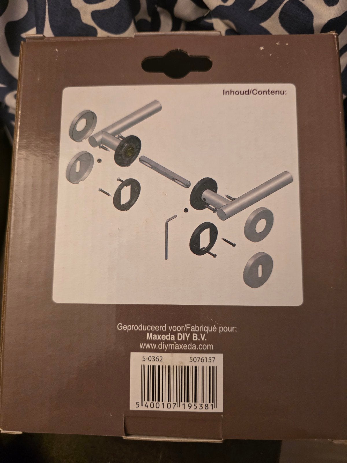 Deurklinken set RVS - Maxeda DIY, Ophalen of Verzenden, Nieuw, Rvs, Klink of Kruk