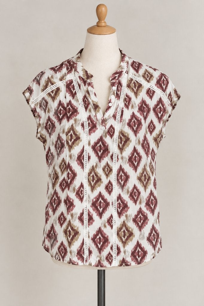Nieuwe Ikat blouse universele maat, Verzenden, Nieuw, Maat 38/40 (M)