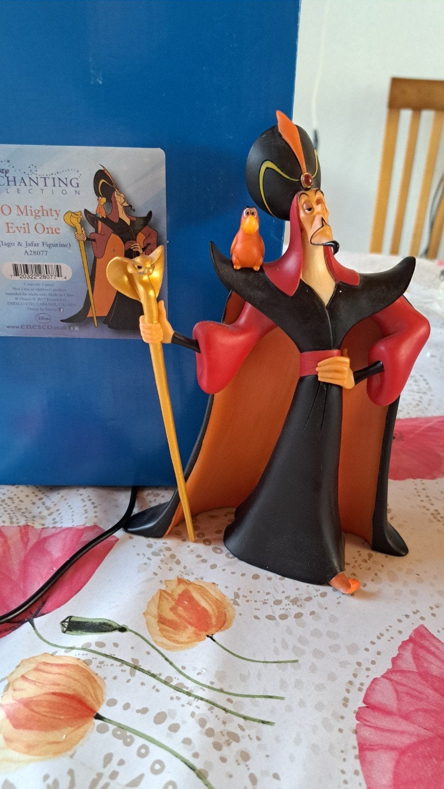 Disney Jafar & Iago beeldje - Aladdin, Ophalen, Zo goed als nieuw