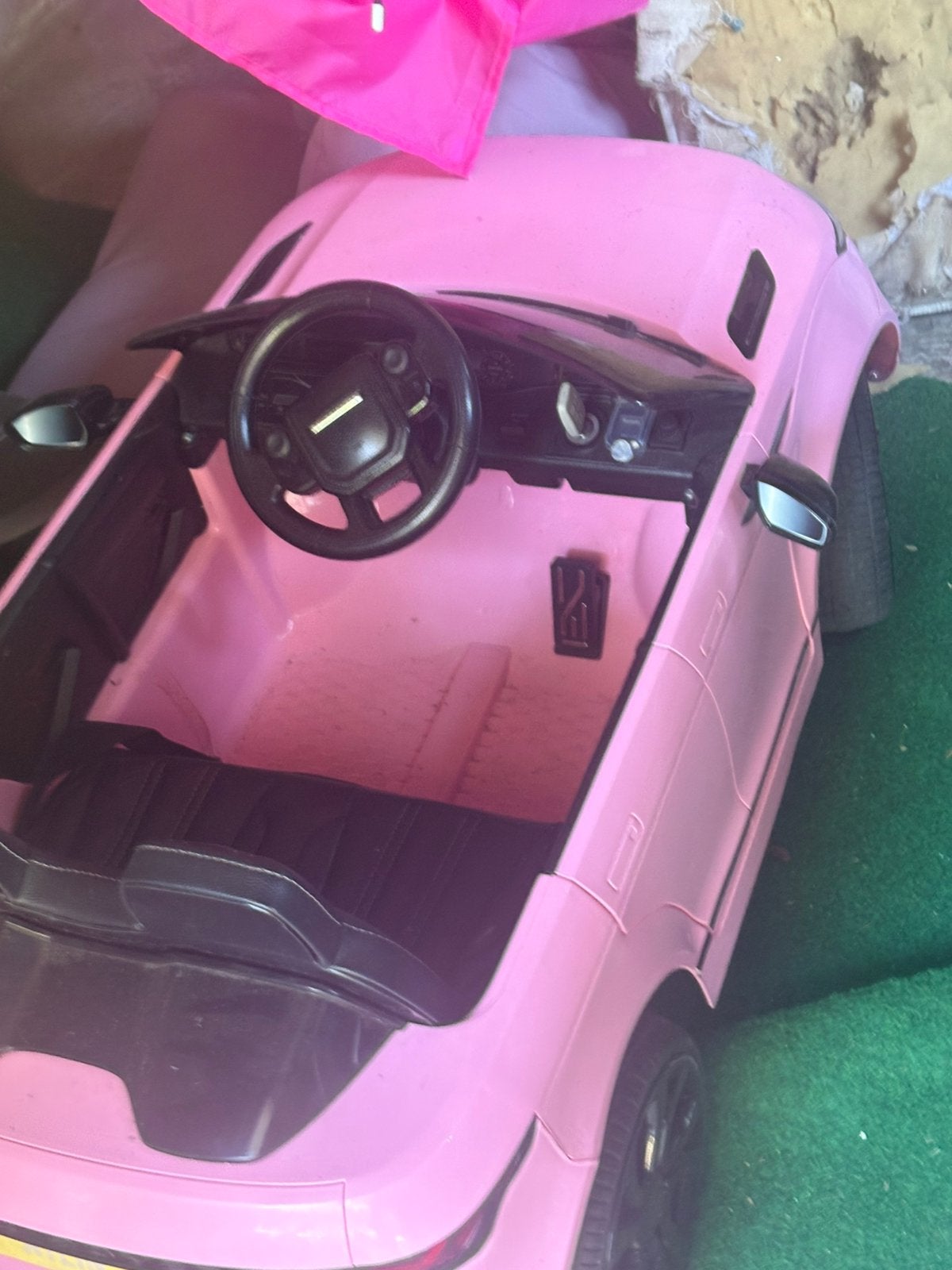 Kinder Auto range rover roze Elektrische, Ophalen of Verzenden, Gebruikt