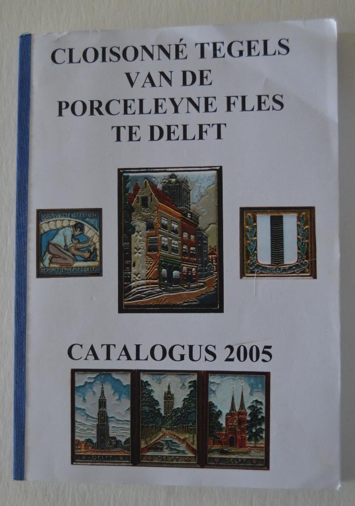 Cloisonné tegels van de Porceleyne Fles, Delft. oplage 50 ex, Ophalen