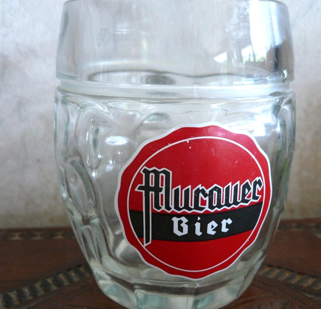 bierpul uit Murau OOSTENRIJK Murauer bier 0,3 liter, Verzamelen, Biermerken, Ophalen of Verzenden, Zo goed als nieuw, Pul(len)