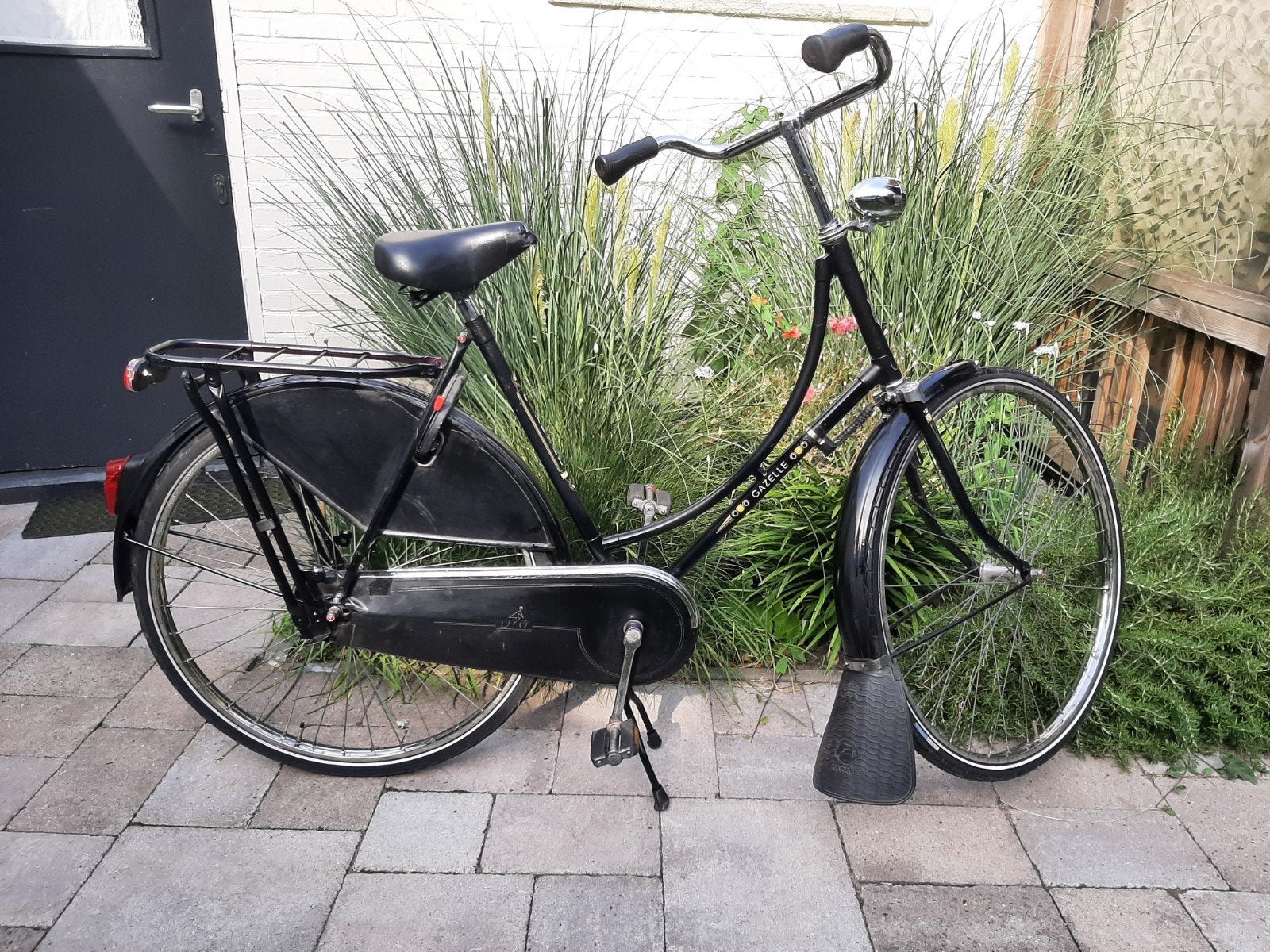 Gazelle Omafiets 28 inch, 56 cm framehoogte - Fietst prima!, 53 tot 56 cm, Ophalen, Gebruikt, Gazelle