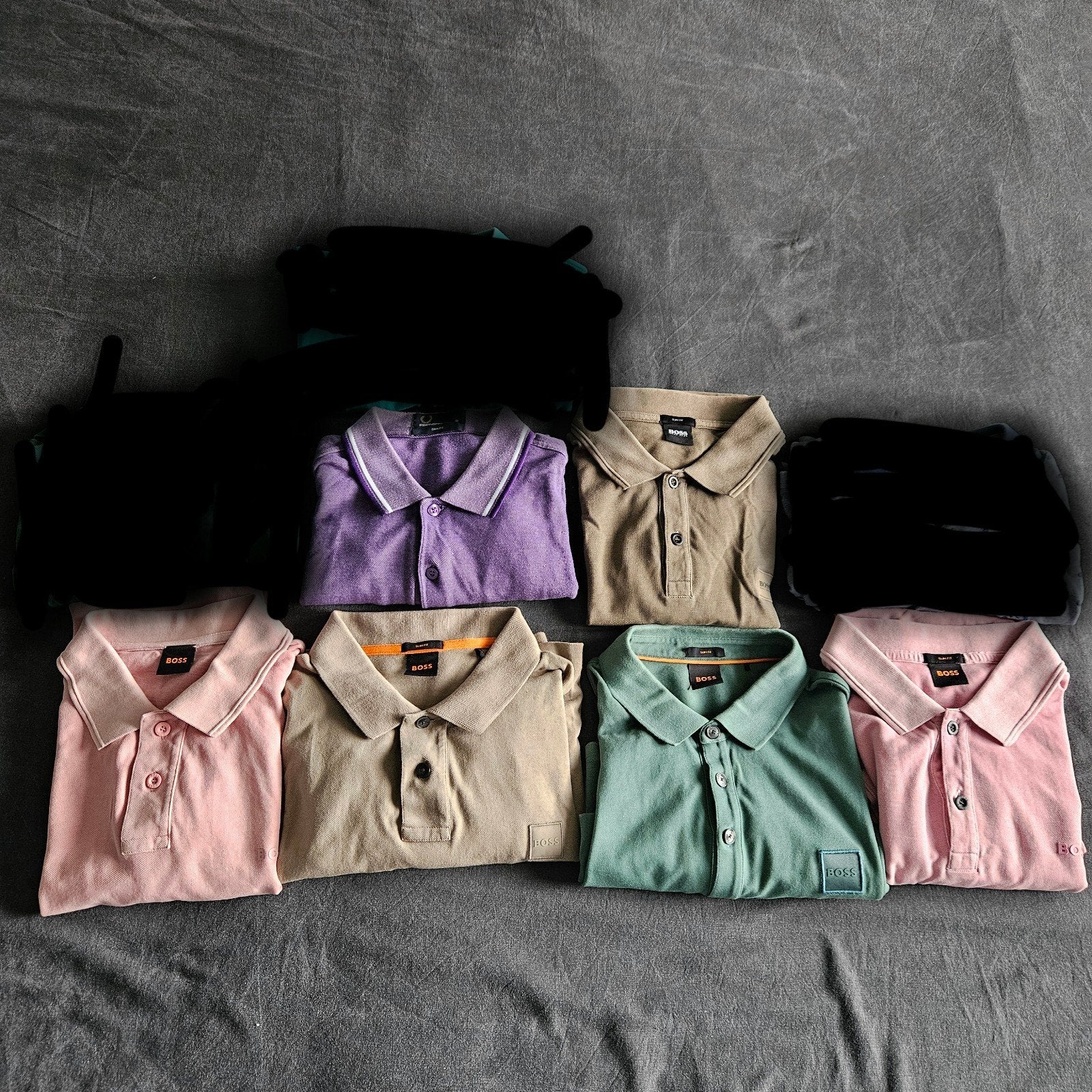 6 Super leuke Polo's Hugo Boss en Fred Perry, Ophalen of Verzenden