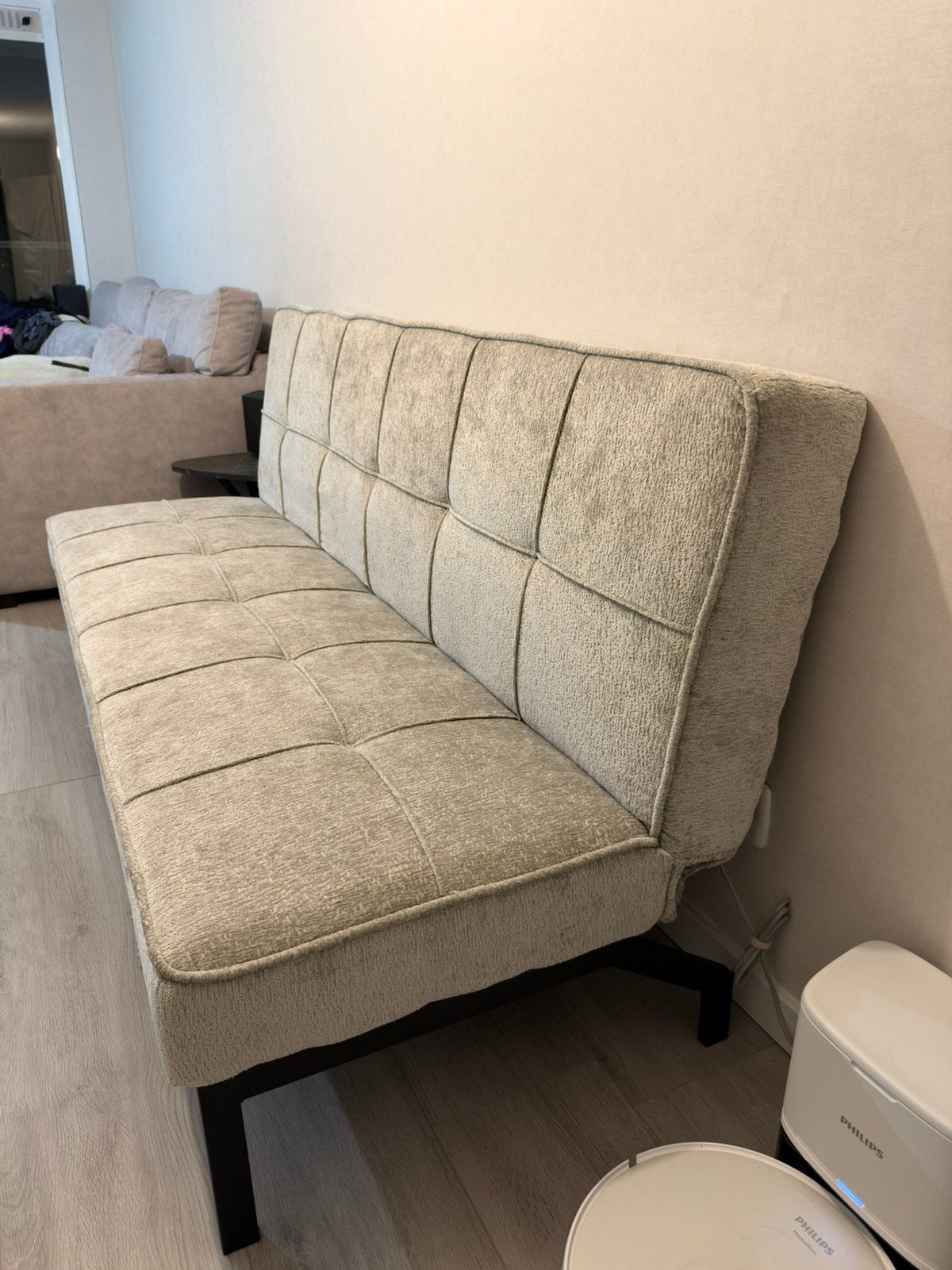 Inklapbare slaapbank - zeer goede staat!, Ophalen of Verzenden, Zo goed als nieuw, 75 tot 100 cm, Tweepersoons