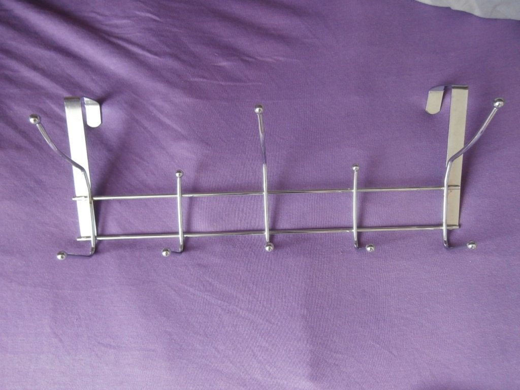 kapstok voor aan een deur kledinghanger haken haak, Gebruikt, Wandhaken, Ophalen of Verzenden, Minder dan 100 cm