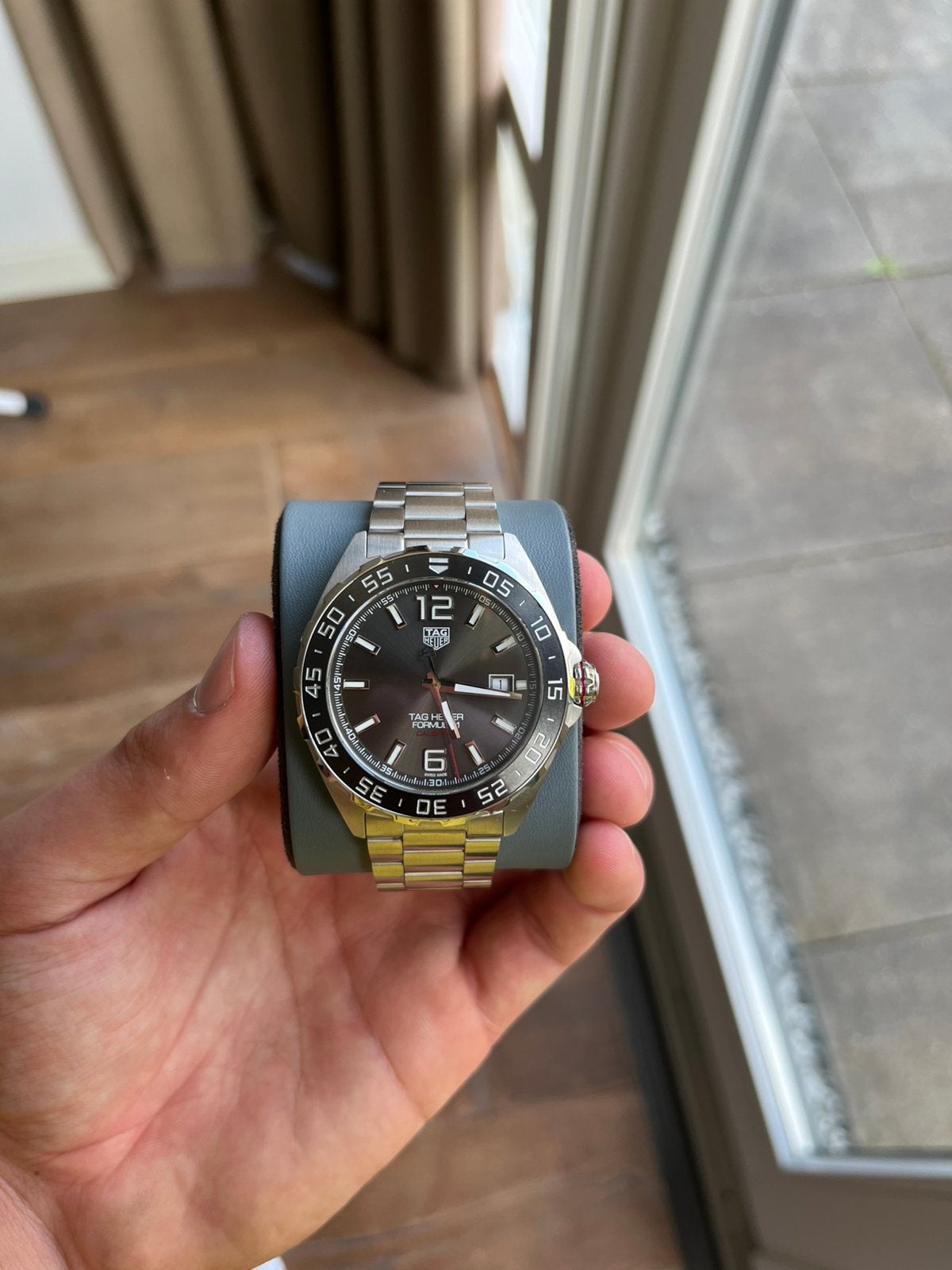 Tag Heuer Formula 1 Calibre 5, Ophalen of Verzenden, Zo goed als nieuw, Staal, TAG Heuer