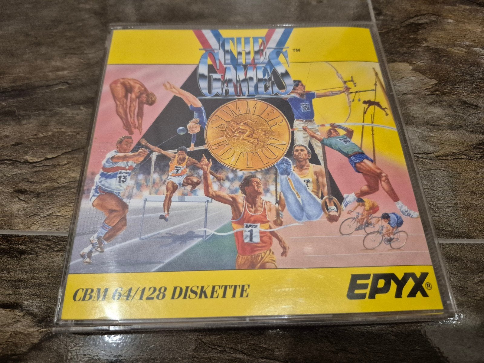 Commodore 64 C64 Disk The Games Summer Edition Compleet, Ophalen of Verzenden