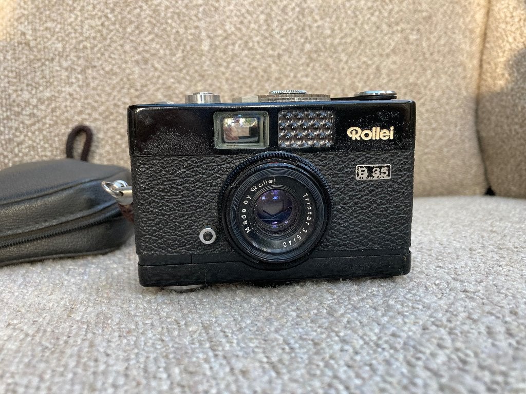 analoge camera Rollei B35, Ophalen, Gebruikt, Compact, Overige Merken