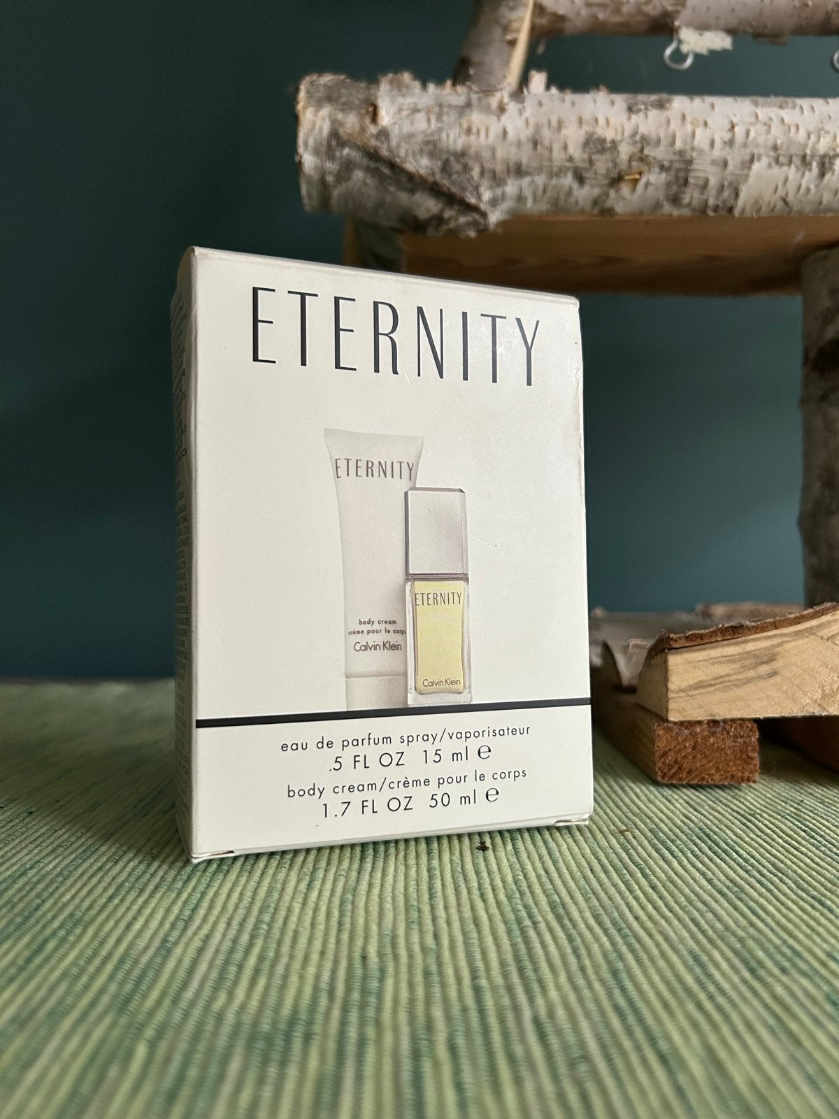 Calvin Klein Eternity Eau de Parfum & Body Cream Set, Ophalen of Verzenden, Nieuw