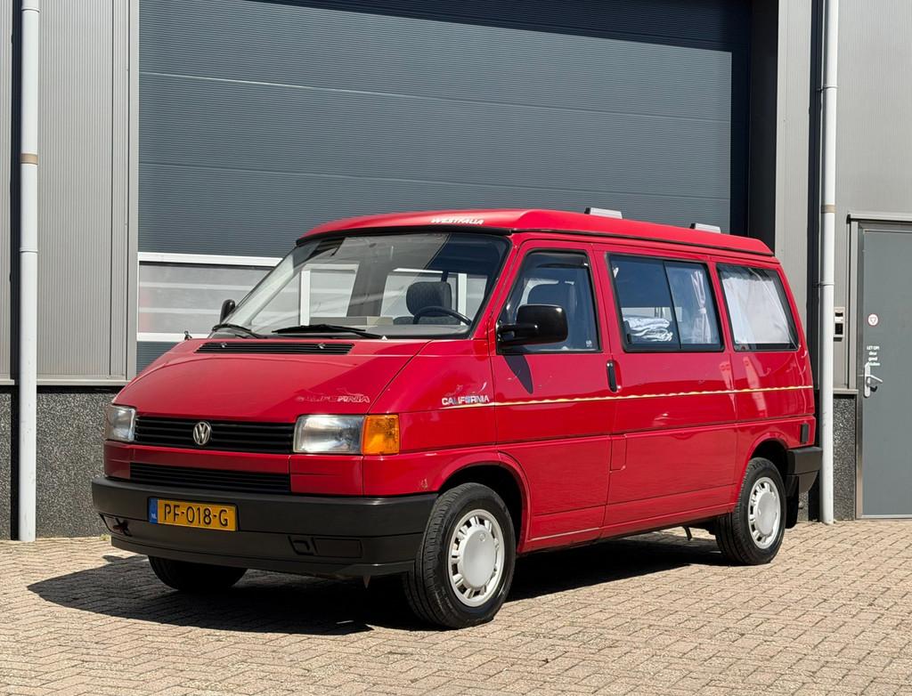 Volkswagen Transporter 2.4 D Westfalia bj.1992 Hefdak|Fietsd, Buscamper of Camperbus, Volkswagen, Bedrijf, Hefdak