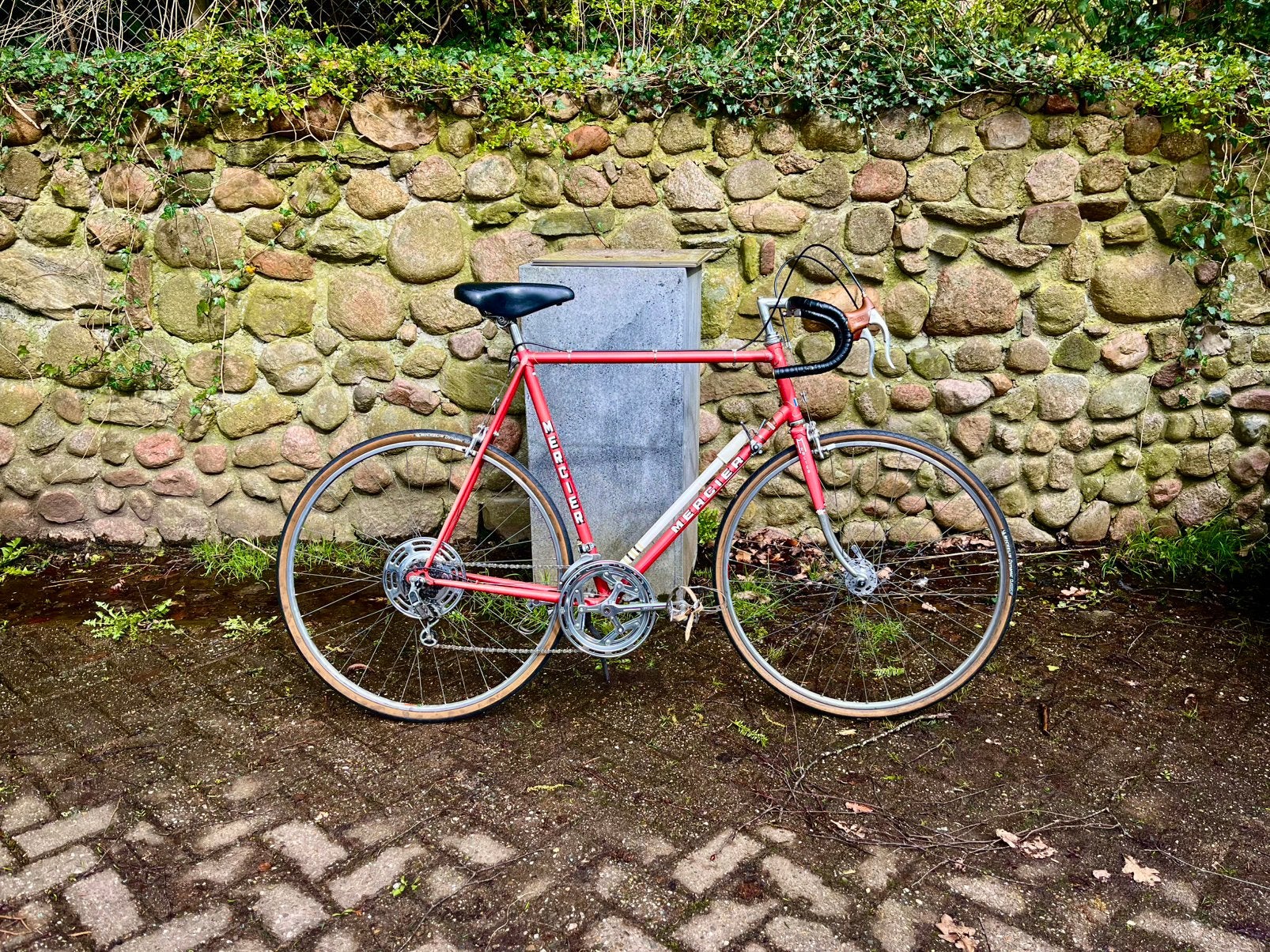 Vintage Mercier racefiets, Ophalen, Zo goed als nieuw, 10 tot 15 versnellingen, Heren