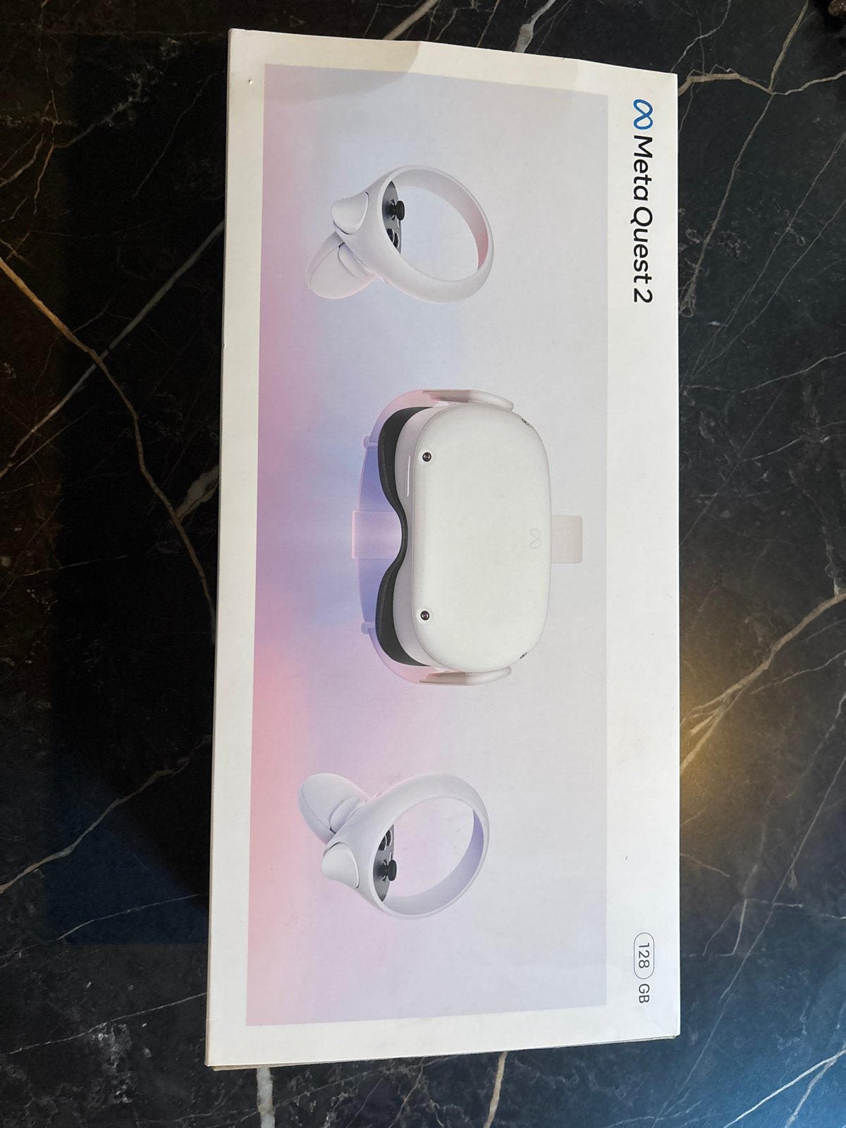 Meta Quest 2 VR-headset 128GB, Ophalen of Verzenden, Gebruikt, VR-bril, Overige platformen