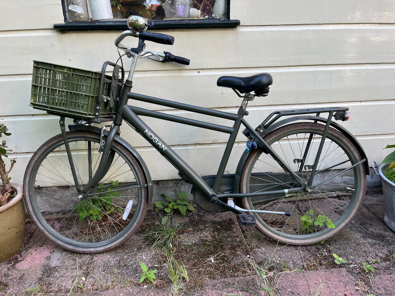 Nogan 26 inch cargo kinderfiets - Gebruikt, Fietsen en Brommers, Fietsen | Heren | Herenfietsen, Gebruikt, Versnellingen, Minder dan 49 cm