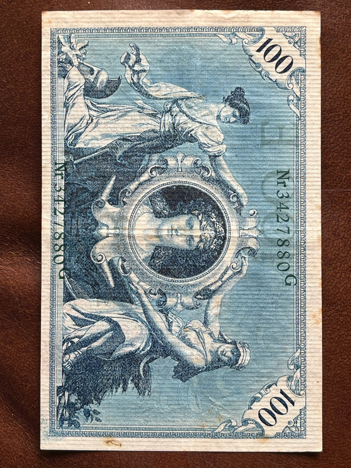 Historisch 100 Mark biljet uit 1908 - Duitsland, Ophalen of Verzenden, Overige landen, Los biljet