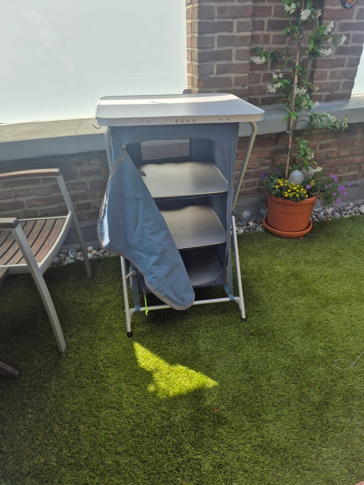 Compacte kampeerkast, Caravans en Kamperen, Ophalen, Campingkast