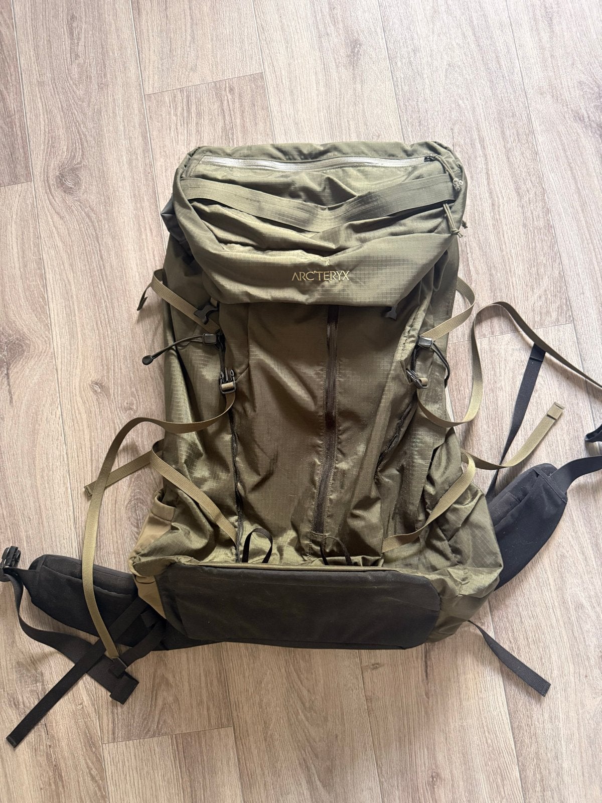 Arc'teryx Bora 75 Trekkingrugzak - Groen ongebruikt!, Overige merken, 40 cm of meer, Nieuw, Ophalen of Verzenden