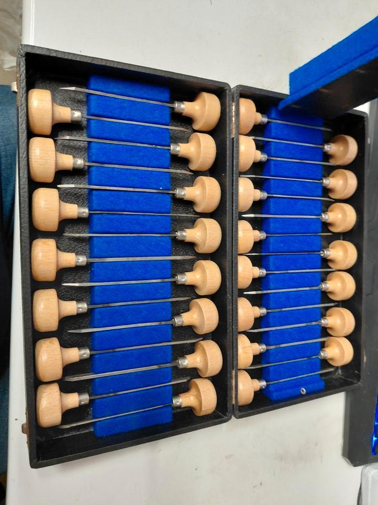 Goudsmid graveersteker set edelsmid gereedschap, Ophalen of Verzenden