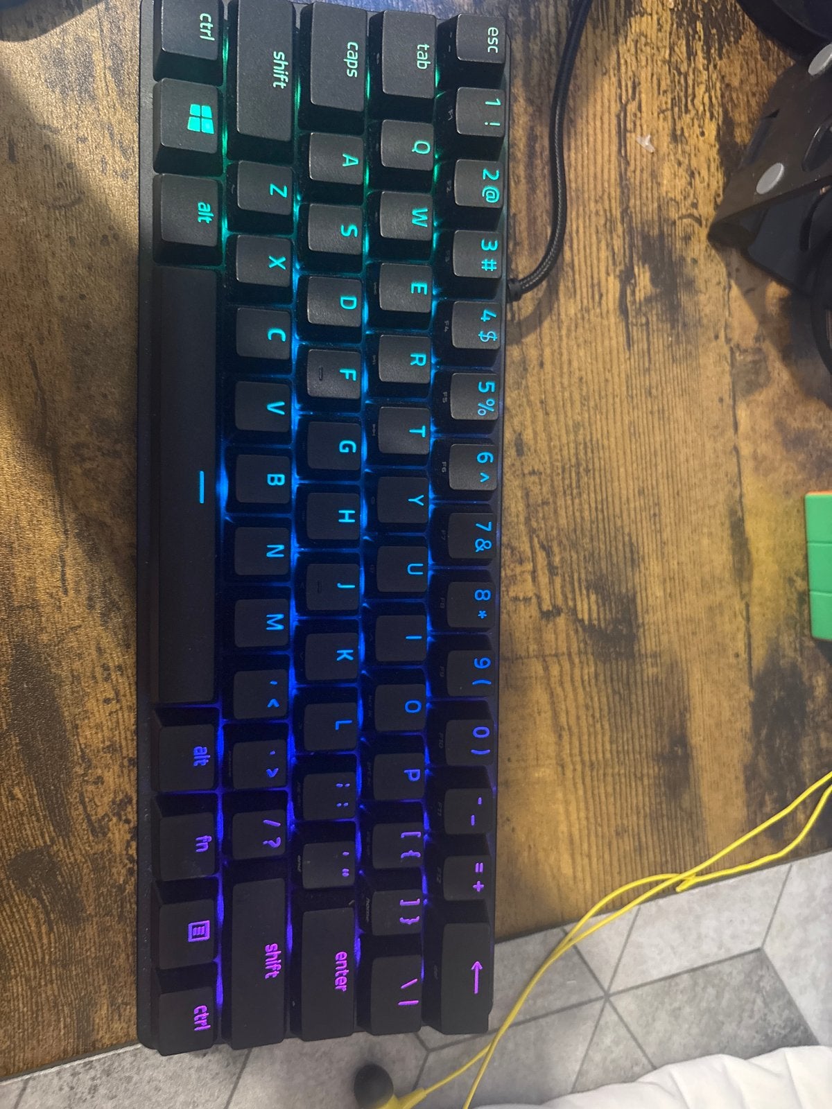 Razer Huntsman Mini Gaming Toetsenbord - Qwerty, Ophalen, Gaming toetsenbord, Zo goed als nieuw, Qwerty