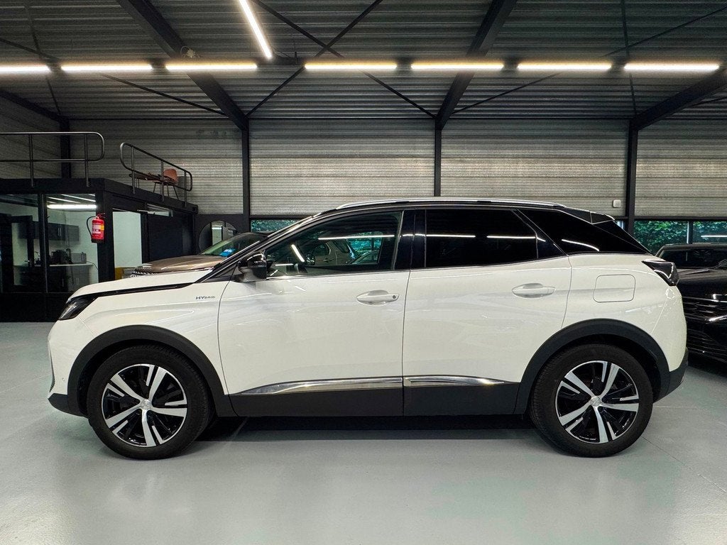 Peugeot 3008 1.6 HYbrid 225 GT Pano/Camera/Parelmoer, Euro 6, 181 pk, Wit, Plug-in hybride