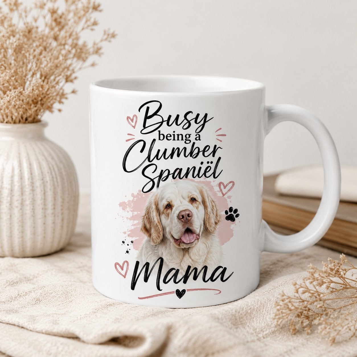 Busy being a Clumber Spaniel Mama - Mok, Verzenden, Nieuw