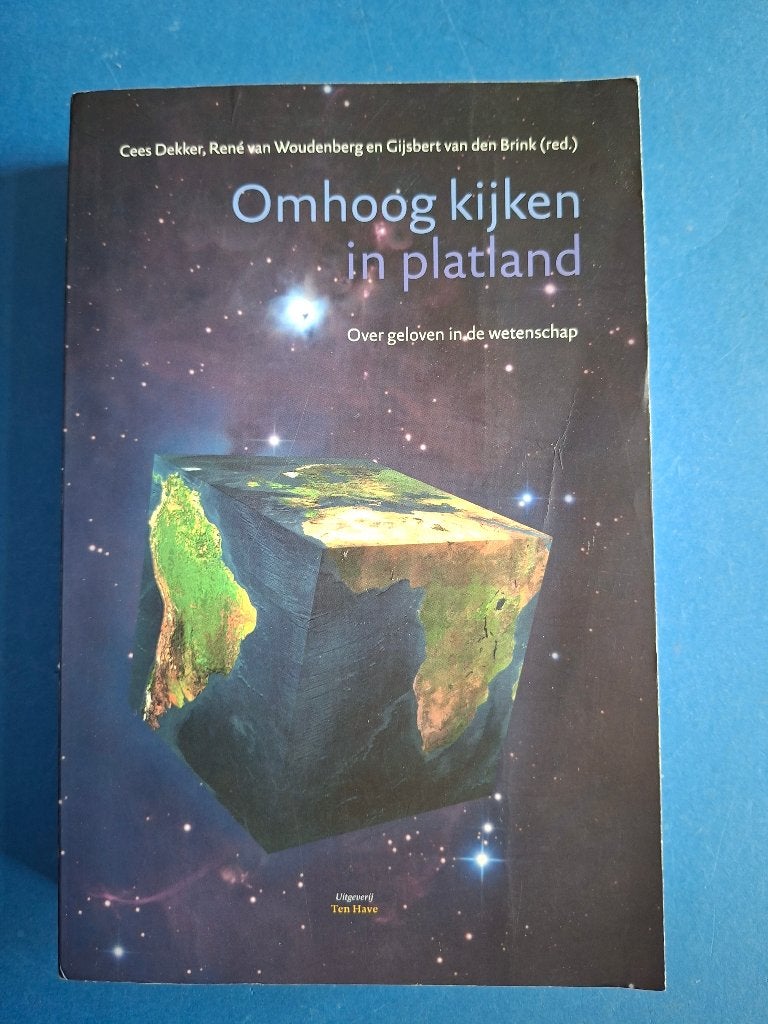 Omhoog kijken in een platland - Cees Dekker, Verzenden, Zo goed als nieuw, Overige onderwerpen, Achtergrond en Informatie