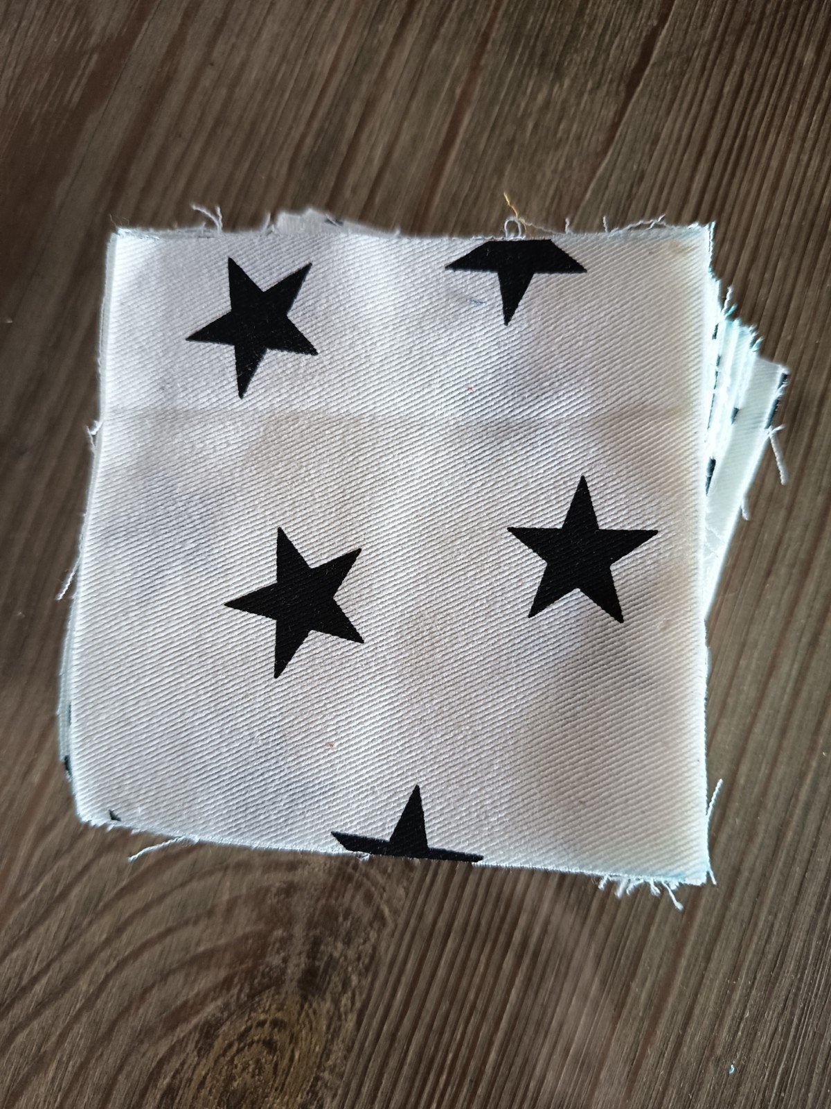 50 patchwork lapjes, Wit, Nieuw, Ophalen of Verzenden, 30 tot 120 cm