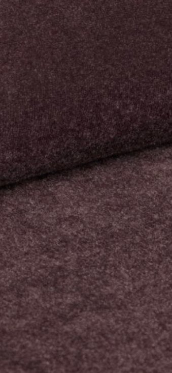 Meubelstof Velours Aubergine 140 cm breed, Hobby en Vrije tijd, Stoffen en Lappen, 120 cm of meer, Paars, Nieuw, Ophalen of Verzenden