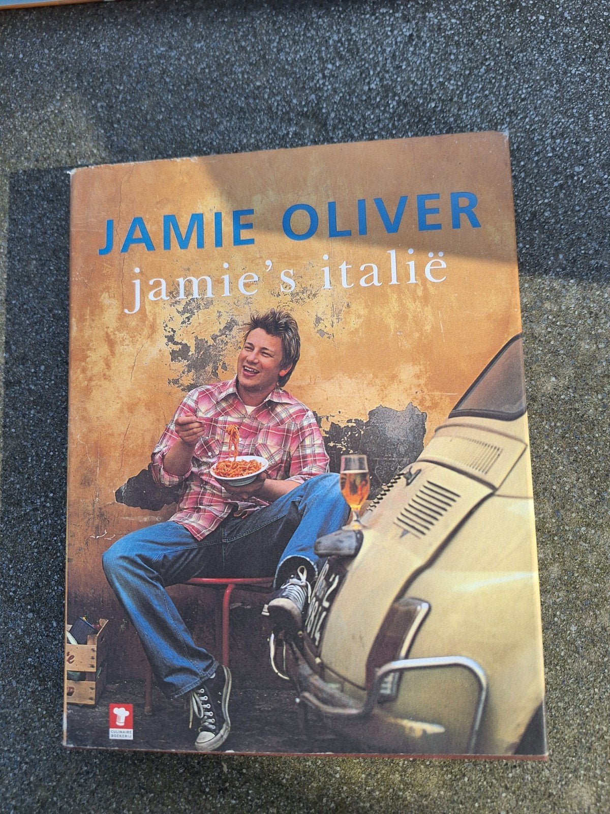 Jamie Oliver - Jamie's Italië kookboek, Ophalen of Verzenden, Zo goed als nieuw, Jamie Oliver, Italië
