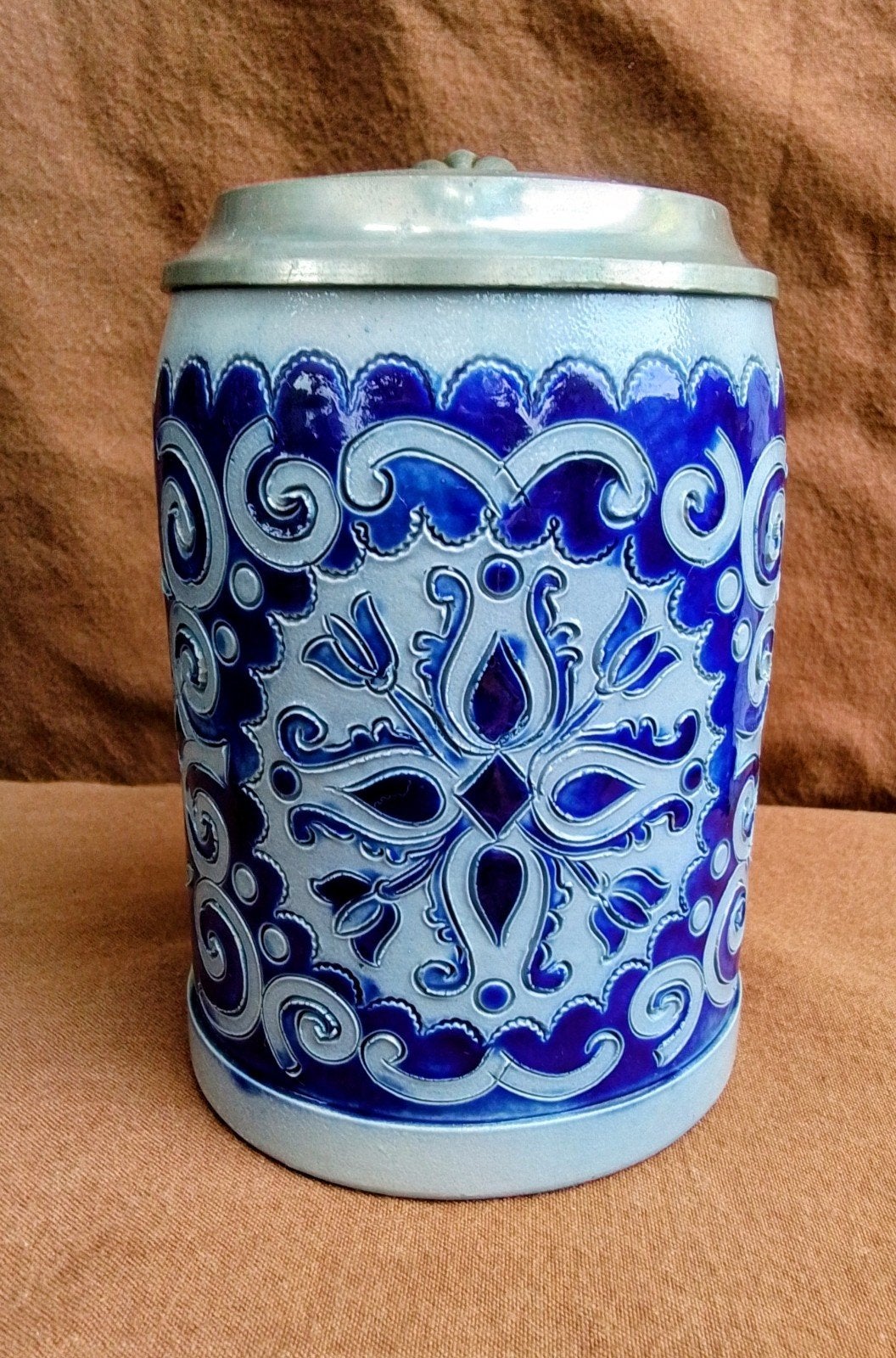 Antieke Rheinhold Merkelbach Bierpul - Grenzhausen 428/29, Ophalen of Verzenden