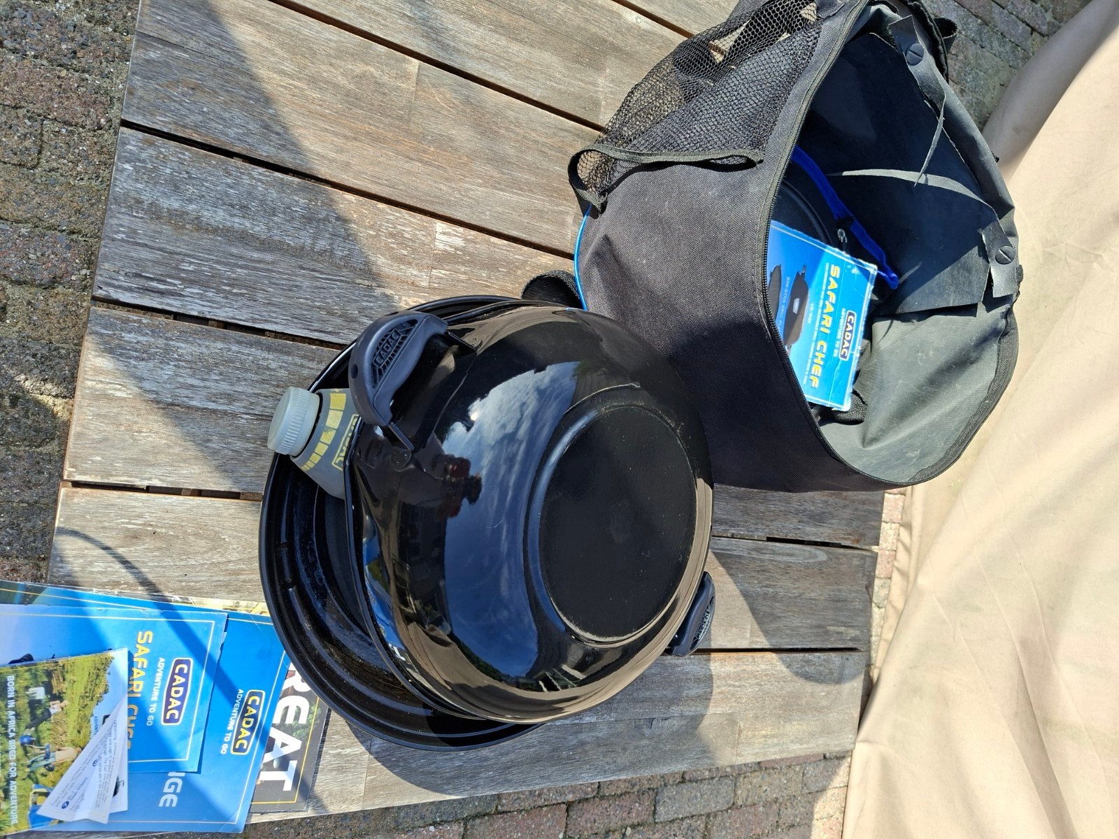 Cadac Safari Chef LP (gebruikt) - Complete set, Tuin en Terras, Ophalen, Gebruikt, Cadac
