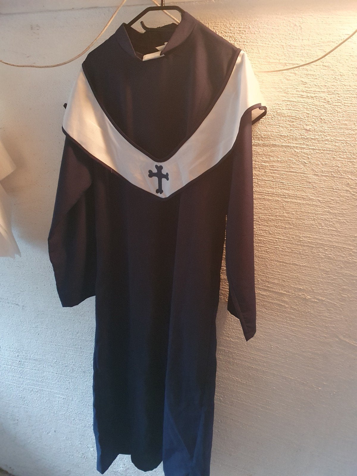 Priester kostuum - Carnaval/Themafeest, Ophalen of Verzenden, Zo goed als nieuw, Carnaval, Kleding