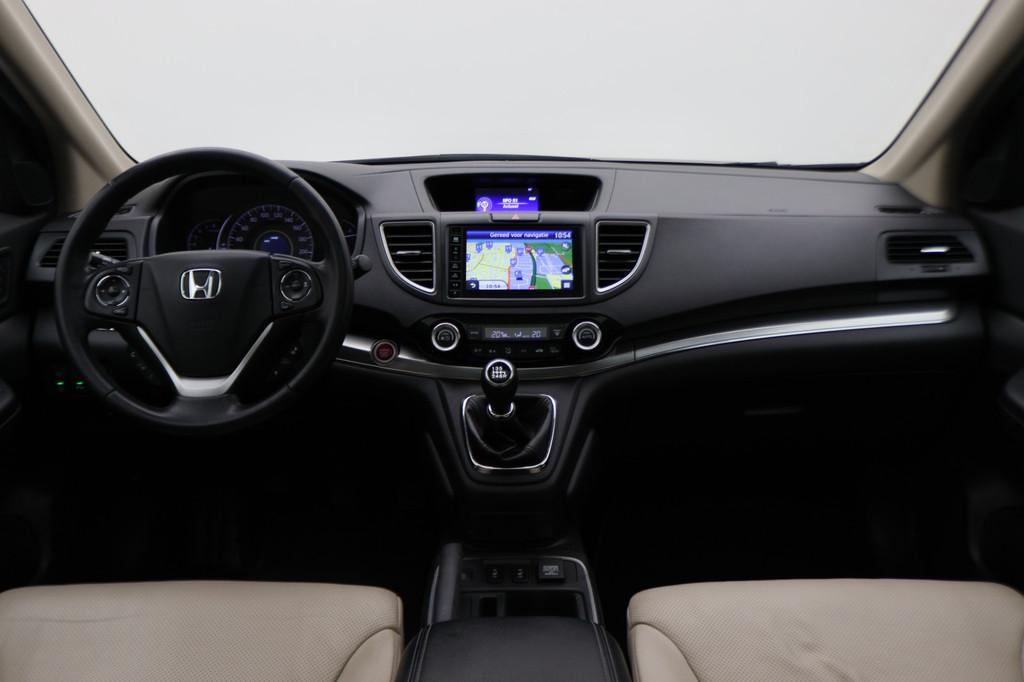 Honda CR-V 2.0 4WD Executive Leer, Panoramadak, Keyless, Tre, Auto's, 13 km/l, Gebruikt, 4 cilinders, Blauw