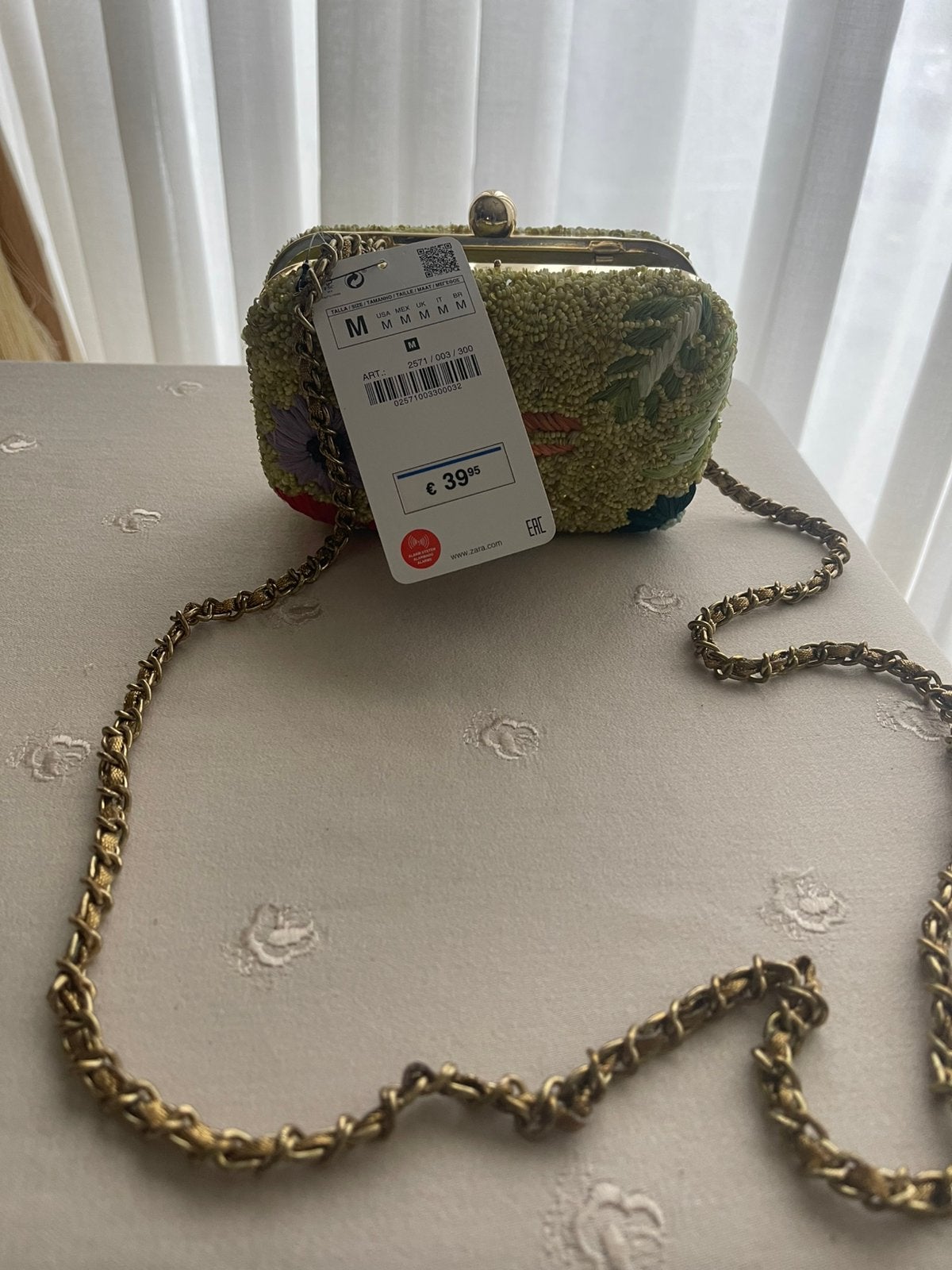 ZARA Mooi Schoudertasje/Tas/Clutch Nieuw, Ophalen of Verzenden, Nieuw, Overige kleuren, Overige merken