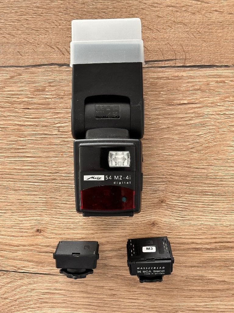 Reportage TTL flitser voor Hasselblad H serie, Gebruikt, Externe flitser, Ophalen of Verzenden, TTL