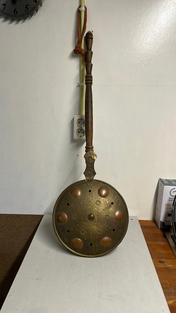 Antieke Koperen Beddepan, Antiek en Kunst, Antiek | Koper en Brons, Ophalen of Verzenden