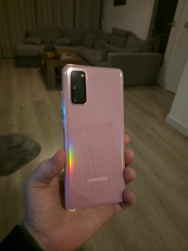 Samsung S20 5G 128GB Pink/Roze - nette staat - simlockvrij, Telecommunicatie, Mobiele telefoons | Samsung, Galaxy S20, Refurbished