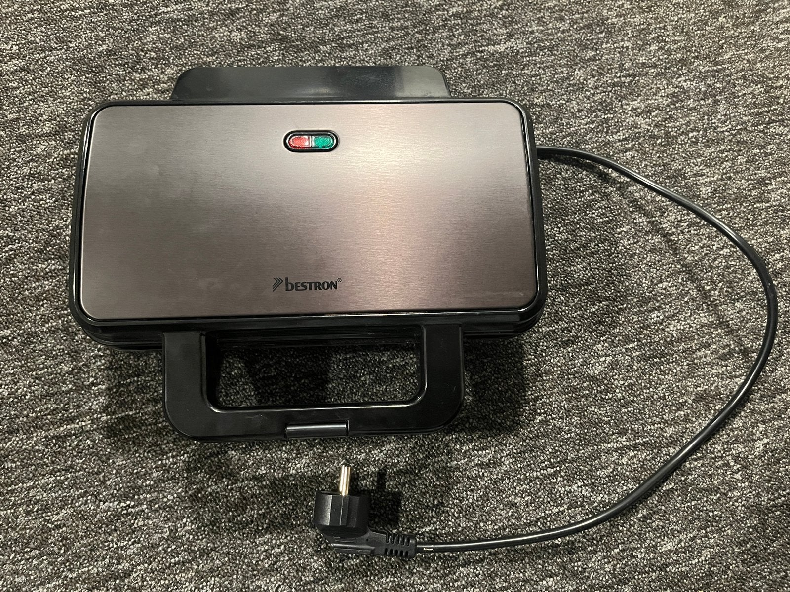 Bestron ASM90XLTG XL Tosti-ijzer 900W – Zo goed als nieuw, Ophalen of Verzenden, Zo goed als nieuw