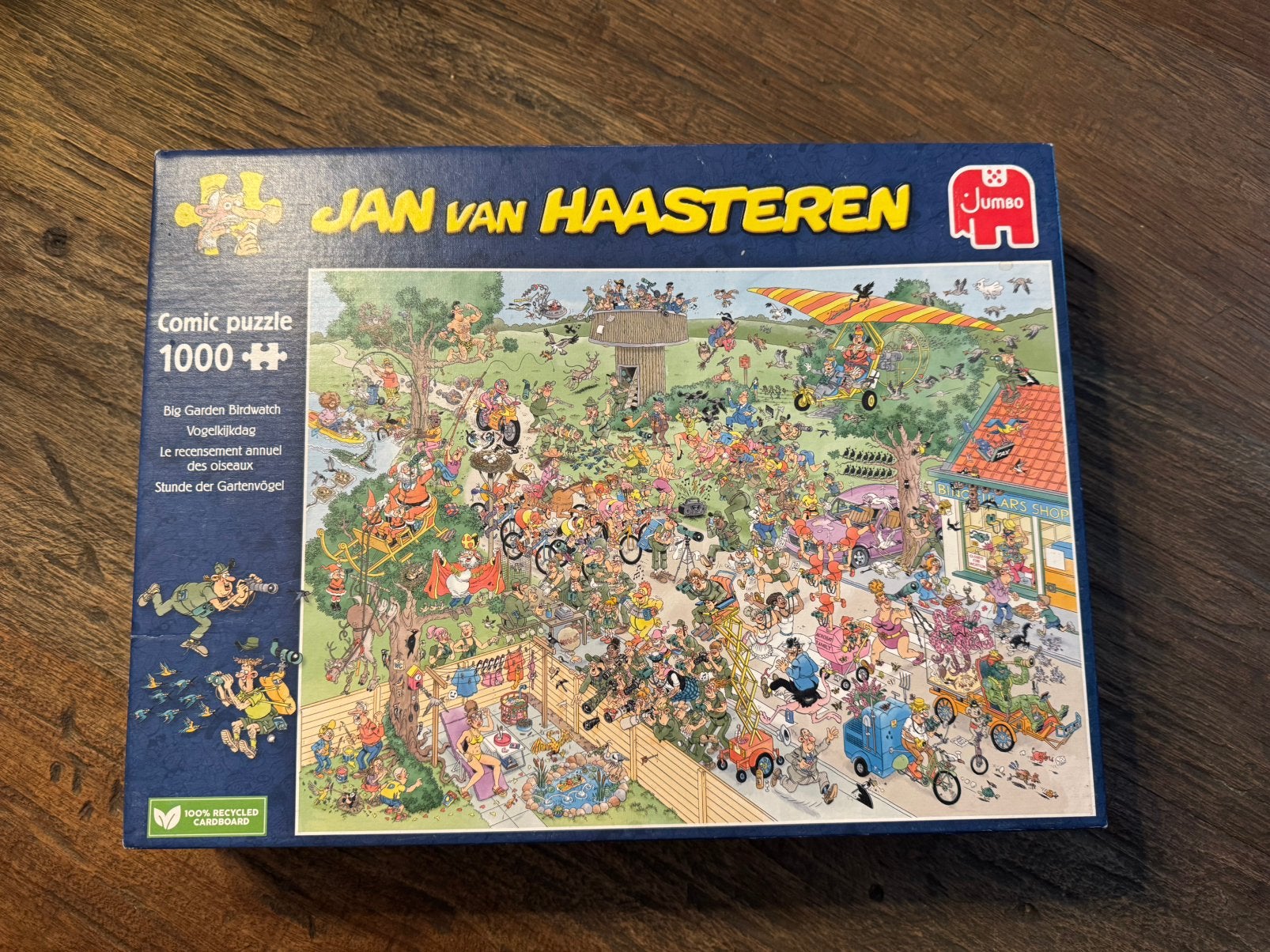 Puzzel Jan van Haasteren 1000 stukjes, Hobby en Vrije tijd, Ophalen of Verzenden, 500 t/m 1500 stukjes, Zo goed als nieuw