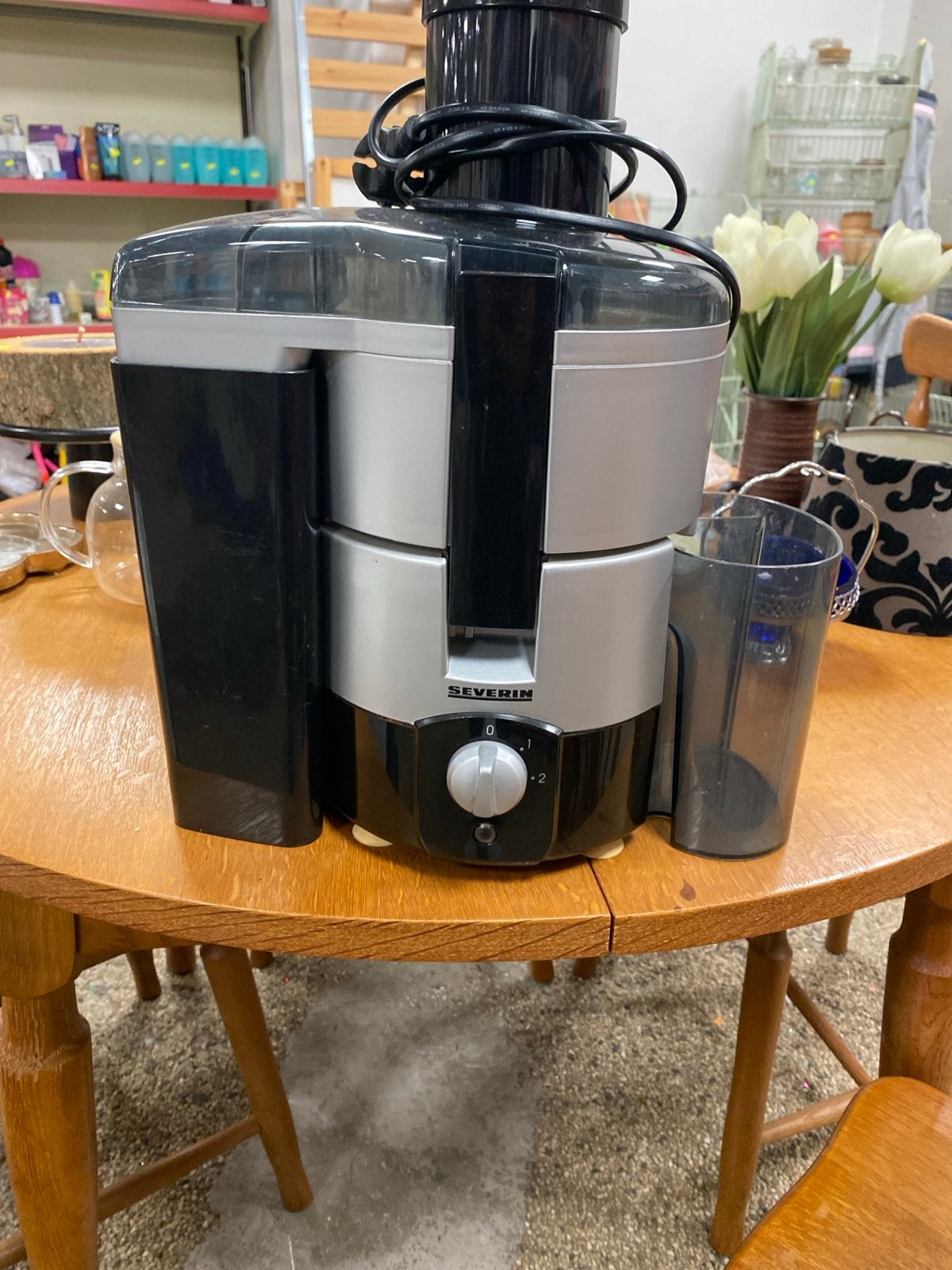 Severin Sapcentrifuge - Krachtige Juicer voor Vers Sap, Witgoed en Apparatuur, Ophalen, Gebruikt, Elektrisch, Sapcentrifuge