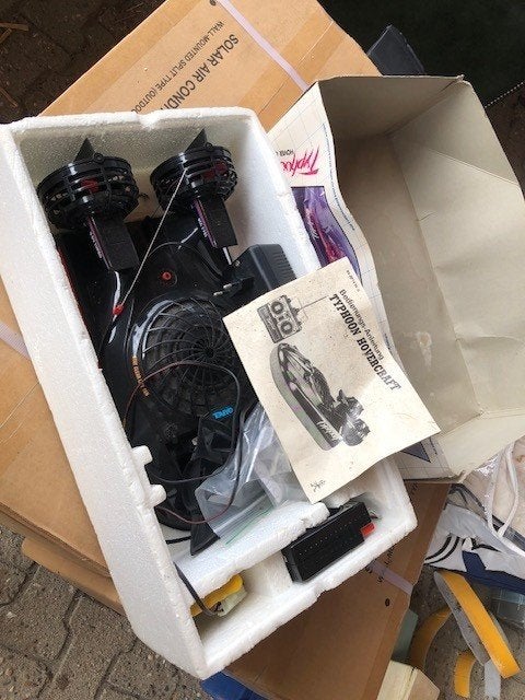 Radiografische hovercraft Vintage, Ophalen, Gebruikt